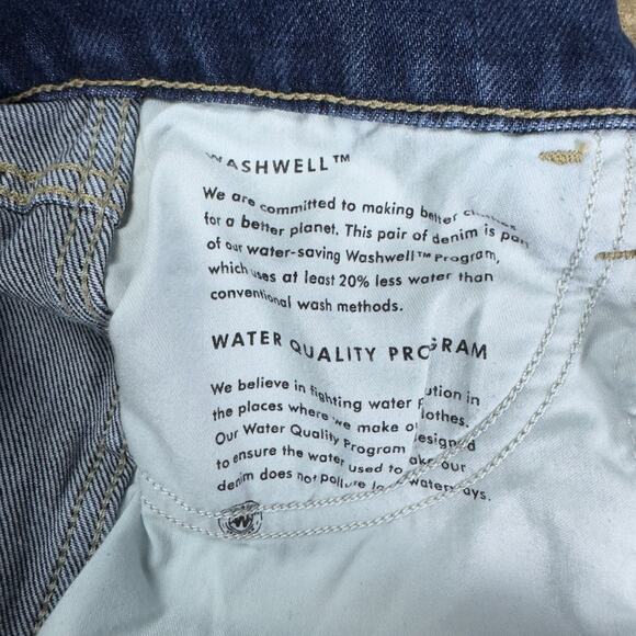 Banana Republic High Rise Crop Boot Jeans 26‎ Dark Wash Stretch Denim Flare - Picture 7 of 11